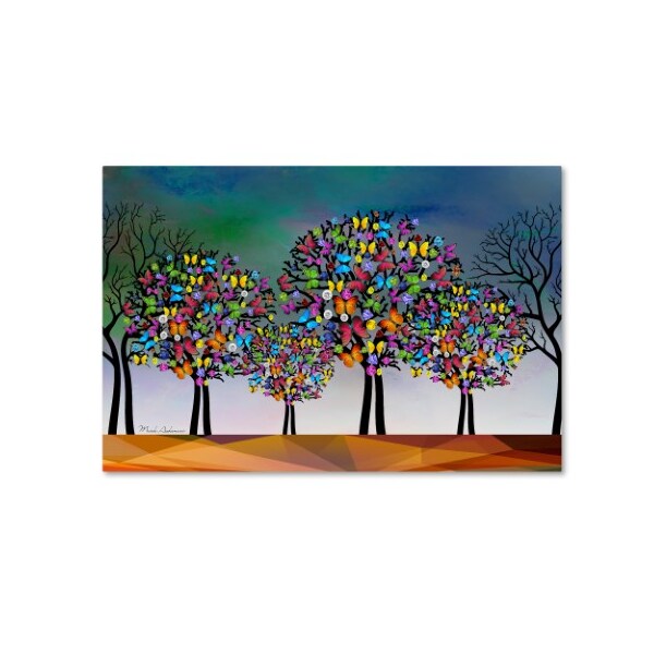 Trademark Fine Art Mark Ashkenazi 'Mark Tree' Canvas Art, 30x47 ALI7816